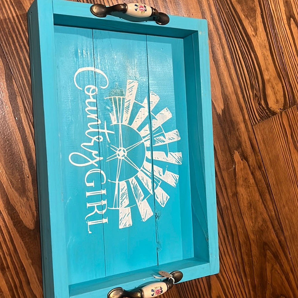 Wooden tray